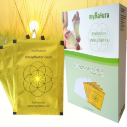 Vitalpflaster Gold Detox Foot Patches