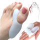 1 Paar Zehenspreizer Zehenkorrektur Hallux Valgus Schiene großer Zeh