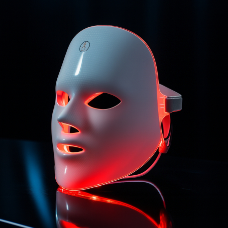 7 Farben LED Licht Photon Gesicht Hals Maske Verjüngung Hauttherapie Falten