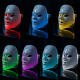7 Farben LED Licht Photon Gesicht Hals Maske Verjüngung Hauttherapie Falten