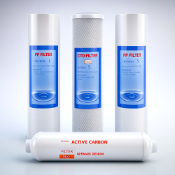 4 Filter 1/2 Jahres-Filtersatz für 5-Stufiges System