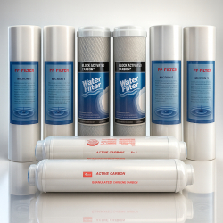 8 Filter 1 Jahres-Filtersatz für 5-Stufige Umkehrosmose