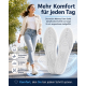 Memory Foam komfort Einlegesohlen Gr. 35-45